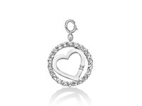 Charm Miluna Donna in Argento Topazio PFD859